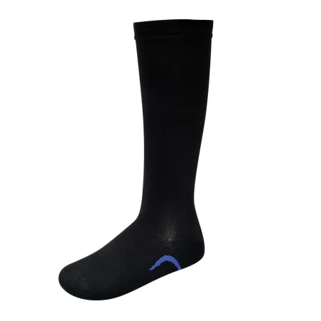 Mi-bas anti-fatigue noir
