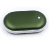 Chauffe-mains power bank 3 modes rechargeable kaki 102x58.8x24mm Chauffe-mains power bank 3 modes rechargeable kaki 102x58.8x24mm