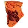 Tour de cou polyvalent polyester camo orange blaze taille unique