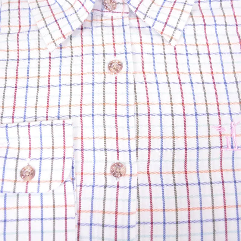 Chemise Banana Republic Dillon Violet Et Blanc à Carreaux - Taille XS - Occasion Très Bon état
