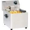 Friteuse électrique professionnelle 4L inox mono bac CASSELIN