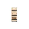 Clayettes en bois à roulettes x 3 Clayettes en bois à roulettes x 3