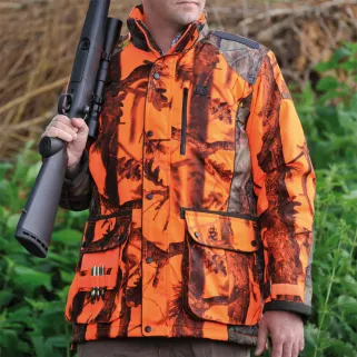 Veste de chasse Percussion Brocard Ghostcamo blaze&black/Forest