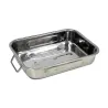 Plat à four acier inoxydable multi services