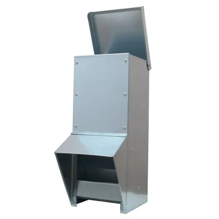 Mangeoire à trémie galvanisée 10L, 20L ou 25L