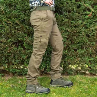 Pantalon de chasse Treillis kaki taille 38 à 66