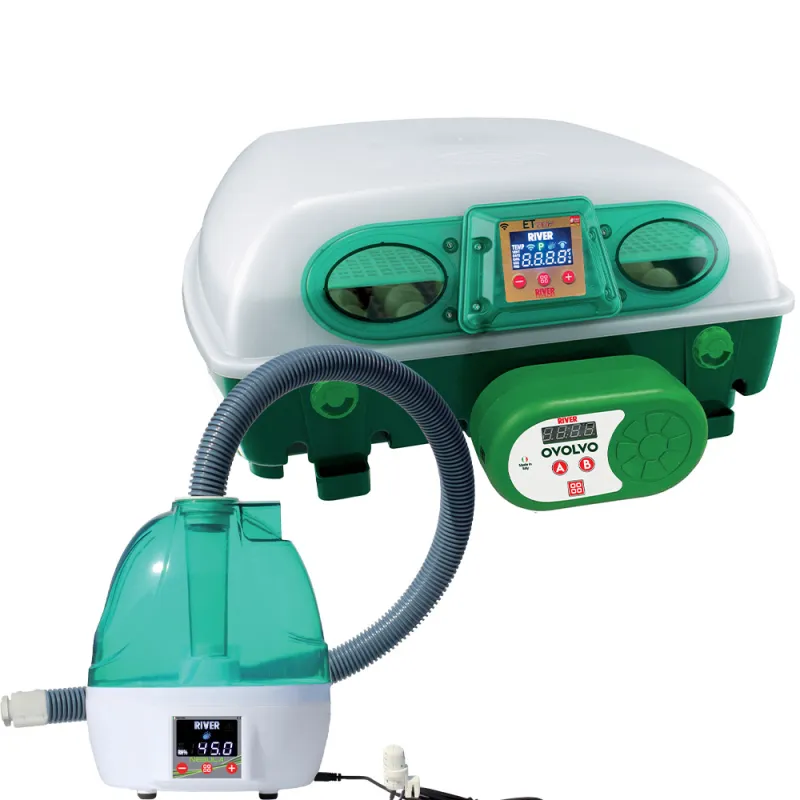 Couveuse automatique E.T. Top 49 avec humidificateur Nebula inclus Couveuse automatique E.T. Top 49 avec humidificateur Nebula inclus