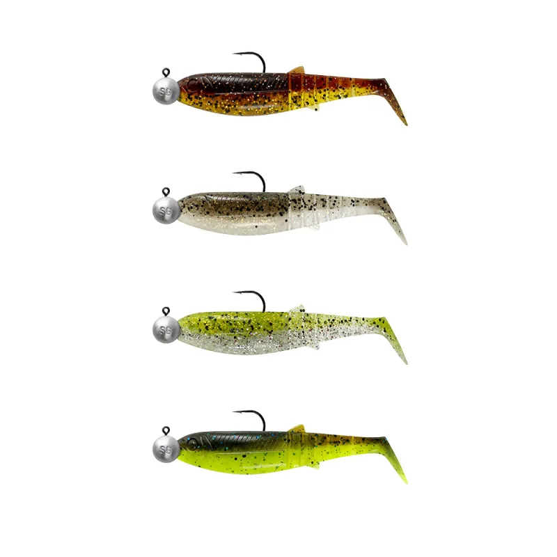 Leurre Cannibal shad mix 10cm par 4
