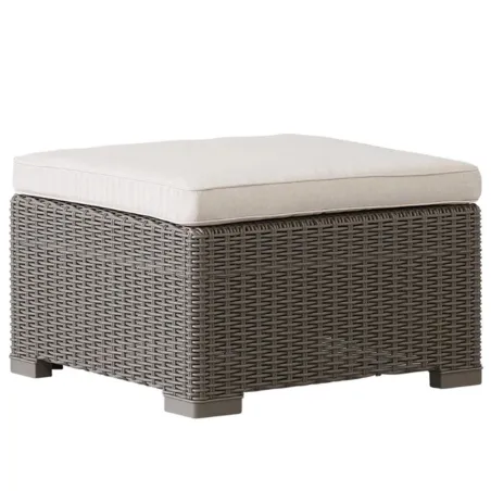 Salon de jardin 3 places Keter® + pouf offert Salon de jardin 3 places Keter® + pouf offert
