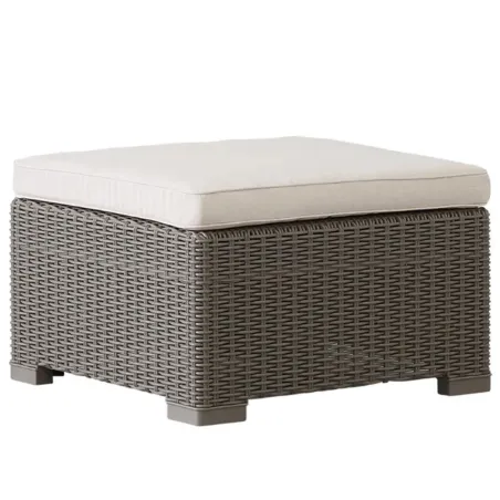 Salon de jardin 3 places Keter® + pouf offert Salon de jardin 3 places Keter® + pouf offert