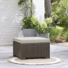 Salon de jardin 3 places Keter® + pouf offert Salon de jardin 3 places Keter® + pouf offert