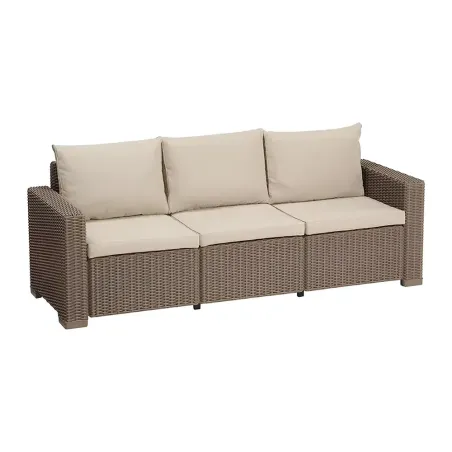 Salon de jardin 3 places Keter® + pouf offert Salon de jardin 3 places Keter® + pouf offert