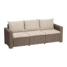 Salon de jardin 3 places Keter® + pouf offert Salon de jardin 3 places Keter® + pouf offert