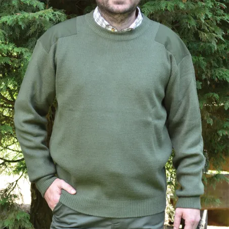 Pull chasse commando kaki taille M à 3XL