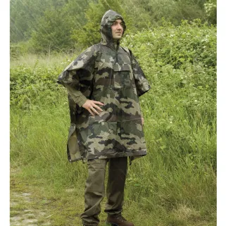 Poncho à Capuche Percussion imperméable 3 couleurs