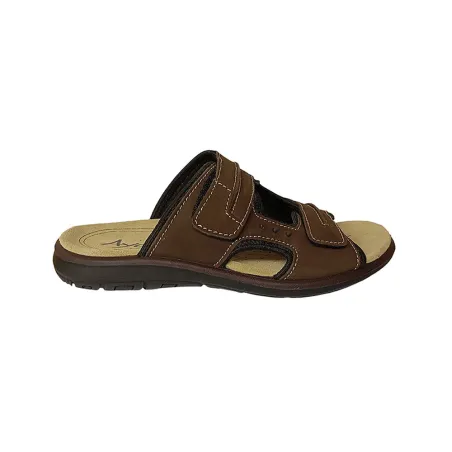 Sandales Ayoka Dixit cuir marron