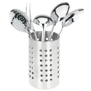 5 ustensiles de cuisine + support pot