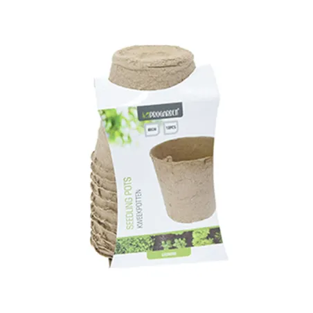 10 pots biodégradables pour semis