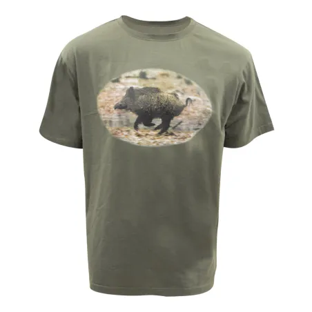 Tee-Shirt Imprimé sanglier