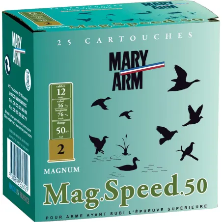 Boite de 25 cart MAG SPEED 50g 12/76