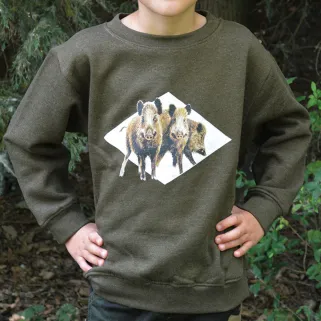 Sweat-shirt Polaire Imprimé