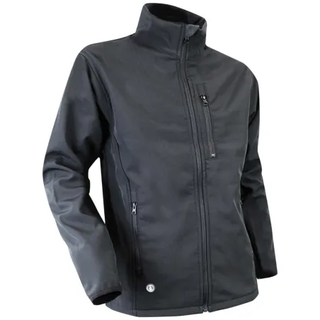 Veste softshell LMA Quartz noire 