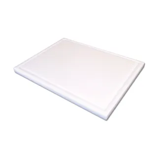 Planche à découper polyéthylène avec rigoles