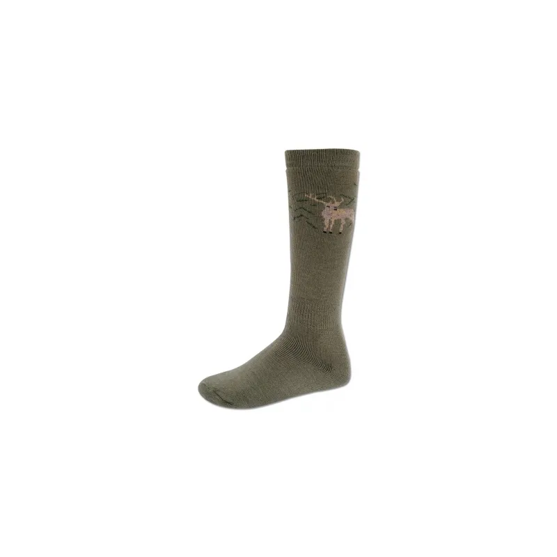 Lot de 2 paires chaussettes canard / cerf Lot de 2 paires chaussettes canard / cerf