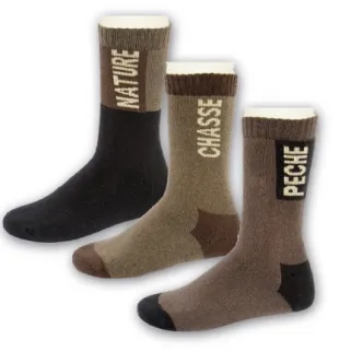 Lot de 3 chaussettes de chasse