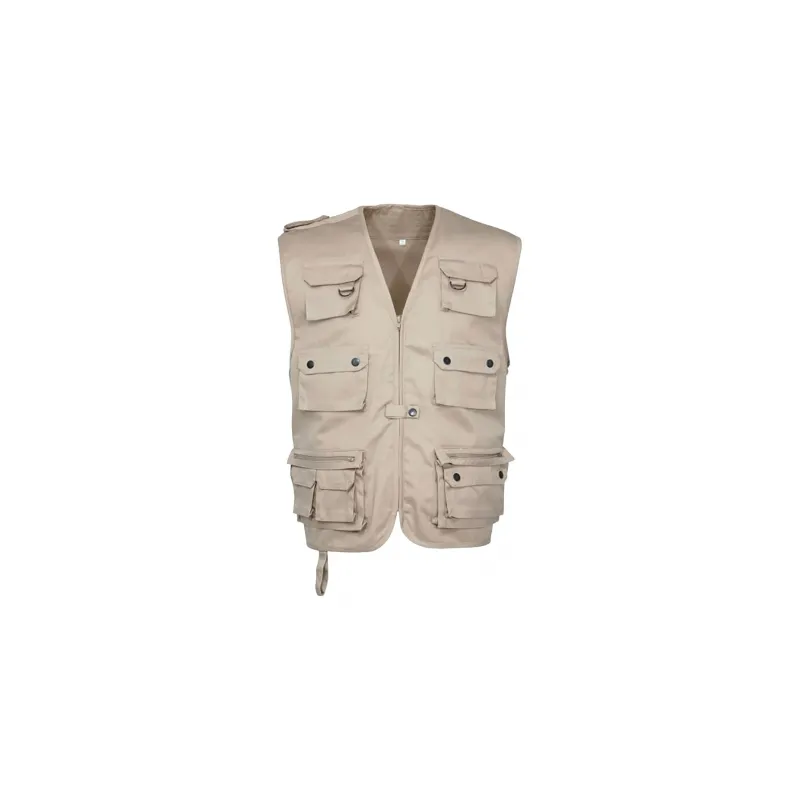 Gilet reporter à poches Gilet reporter à poches