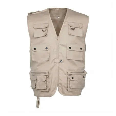 Gilet reporter à poches