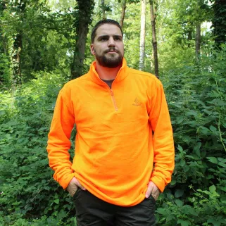 Sweat polaire orange Treeland® 