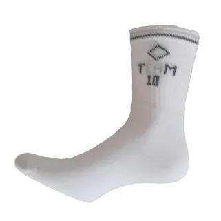 Lot de 3 paires de chaussettes sport coton blanches