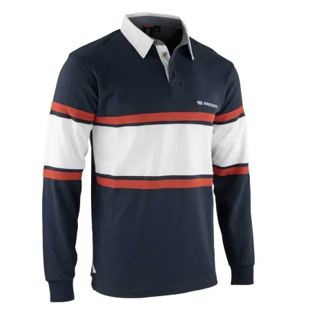 Polo Manches Longues FAST Bleu Marine Taille M à 3XL