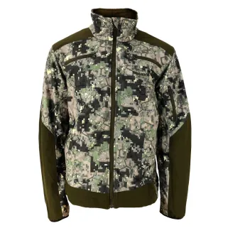 Veste Mixte Stretch Camouflage Digital Vert de S à 3XL