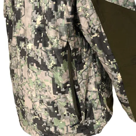 Veste Mixte Stretch Camouflage Digital Vert de S à 3XL Veste Mixte Stretch Camouflage Digital Vert de S à 3XL