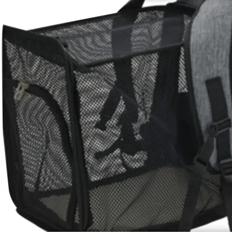 Sac à dos pour animaux 32,5 x 25 x 40 cm gris Sac à dos pour animaux 32,5 x 25 x 40 cm gris