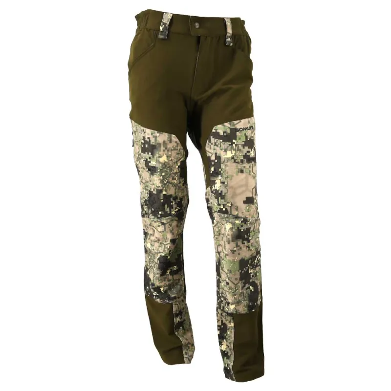 Pantalon stretch digital vert 38 à 54 Pantalon stretch digital vert 38 à 54