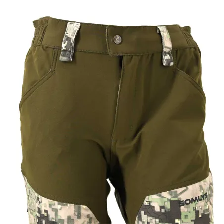 Pantalon stretch digital vert 38 à 54 Pantalon stretch digital vert 38 à 54