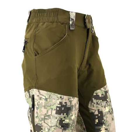 Pantalon stretch digital vert 38 à 54 Pantalon stretch digital vert 38 à 54
