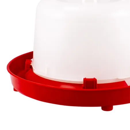 Abreuvoir plastique poule premium robuste avec poignée 5 et 10 L Abreuvoir plastique poule premium robuste avec poignée 5 et 10 L