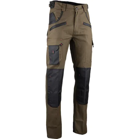 Pantalon travail pro taupe de 38 à 50