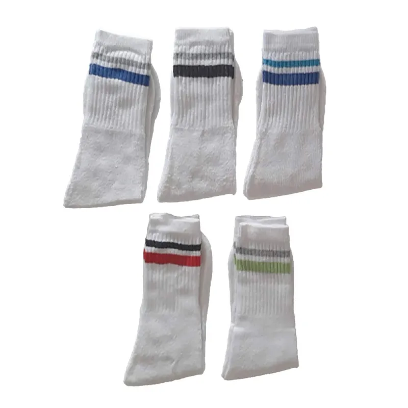 Lot 5 paires chaussettes blanches 43/46 - 47/48 Lot 5 paires chaussettes blanches 43/46 - 47/48