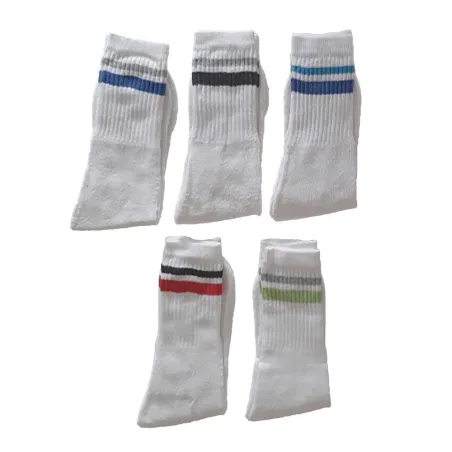 5 paires chaussettes blanches 43/46 - 47/48 5 paires chaussettes blanches 43/46 - 47/48