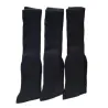 Lot de 3 paires de chaussettes hautes noires 39/42 et 43/46 Lot de 3 paires de chaussettes hautes noires 39/42 et 43/46