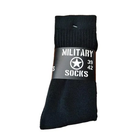 3 paires chaussettes mi hautes noires 39/42 et 43/46 3 paires chaussettes mi hautes noires 39/42 et 43/46