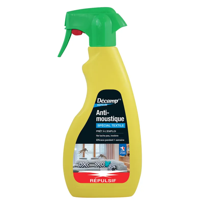 Anti-moustiques spécial textile pulvérisateur 7 jours 500ml Anti-moustiques spécial textile pulvérisateur 7 jours 500ml