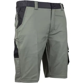 Bermuda de travail homme ULYSSE kaki gris du 38 au 50