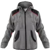 Blouson de travail Femme molletonné Gris à Capuche S à 2XL Blouson de travail Femme molletonné Gris à Capuche S à 2XL