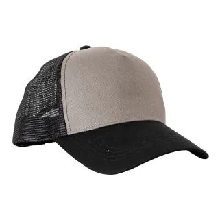 Casquette Capitole Coton Filet Respirant Réglable gris noir